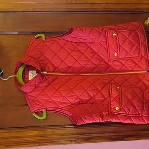 Red Puffer Vest